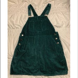 Corduroy Overall Dress
